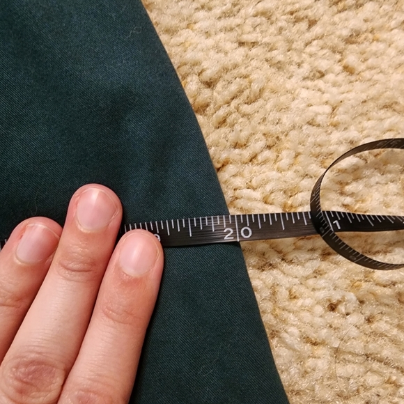 Tommy Hilfiger dark green pants chinos cotton - Picture 8 of 10